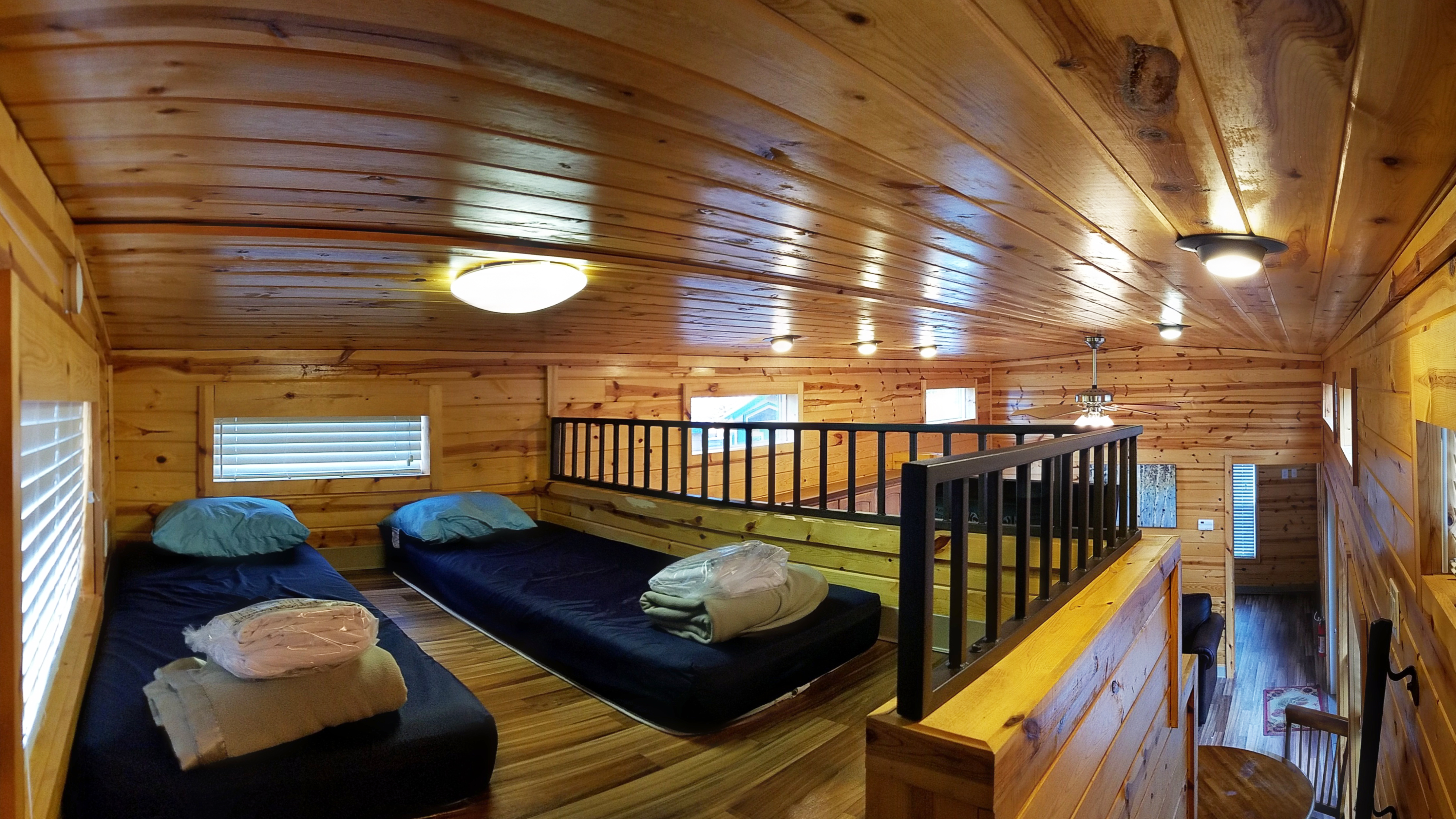 Deluxe Camping Cabin/Loft, Interior (WITH BATHROOM)